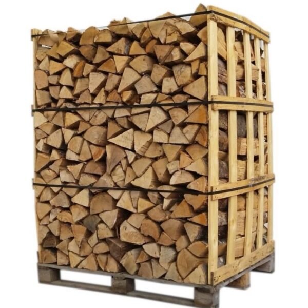 5 m3/ 30- 33 cm (Blokken op pallet)